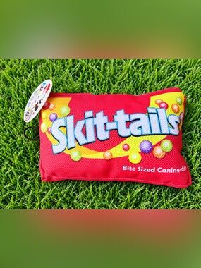 Spot Fun Food Dog Toy with Squeaker Skit-Tails Toy